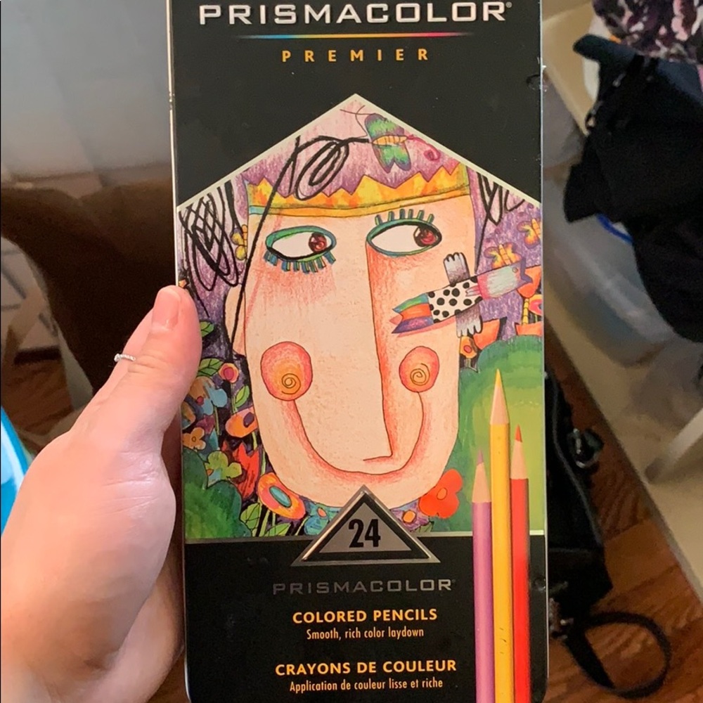 Prismacolor colored pencils